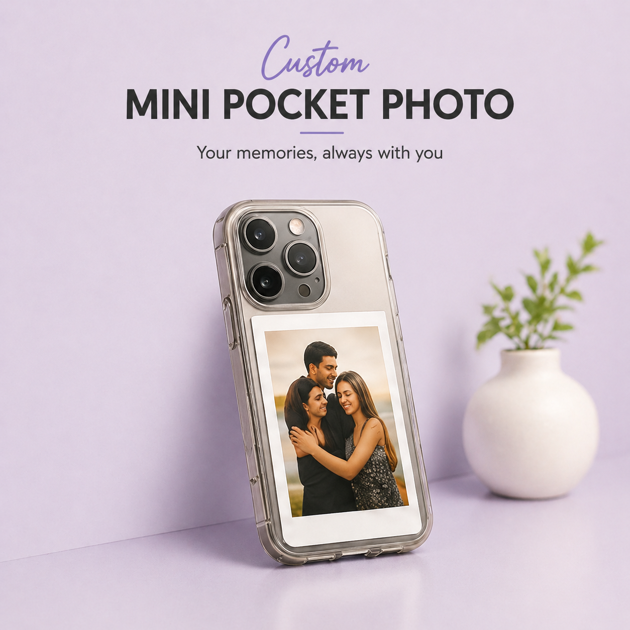 Custom Mini Pocket Photos (Set of 5) Lazywalls